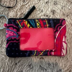Vera Bradley card holder wallet & lanyard